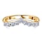 Luxuriant Diamond - 9K Gold Lab Grown Diamond (VS-EF) Wishbone Ring