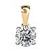 LUXURIANT 1 Ct. Lab Grown Diamond Solitaire Pendant in 9K White Gold, SGL Certified