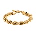 Heavy Rope Bracelet with Bar Clasp (Size - 7.5)