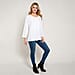 La Marey Pure Cotton Casual 3-4 Sleeve Top 