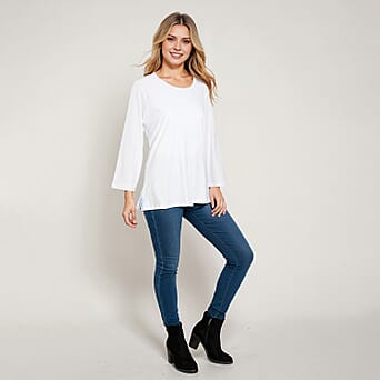 https://tjcuk.sirv.com/Products/79/4/7948855/La-Marey-100-Cotton-Casual-3-4-Sleeve-Top-Size-18-White_7948855.jpg?w=342&h=342