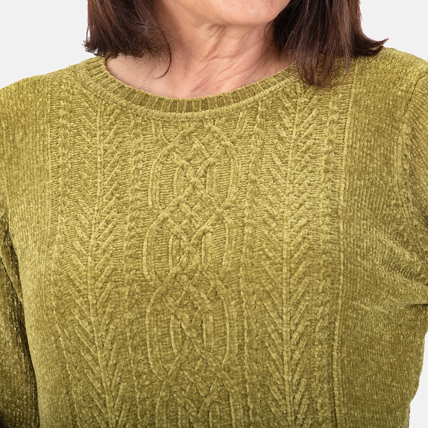 Classic Cable Chenille Jumper Classic Cable Chenille Jumper