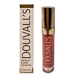 Douvall's Colour Drip Lip and Cheek Oil Set &ndash; 5 Shades (French Nude, Pink, Rouge Noir, Some Like It Hot and Enchanted Spice)
