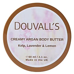 Douvalls Creamy Argan Body Butter (60g) - Vanilla