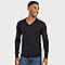 Brave Soul Men's V Neck Knitted Jumper