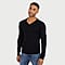 Brave Soul Men's V Neck Knitted Jumper