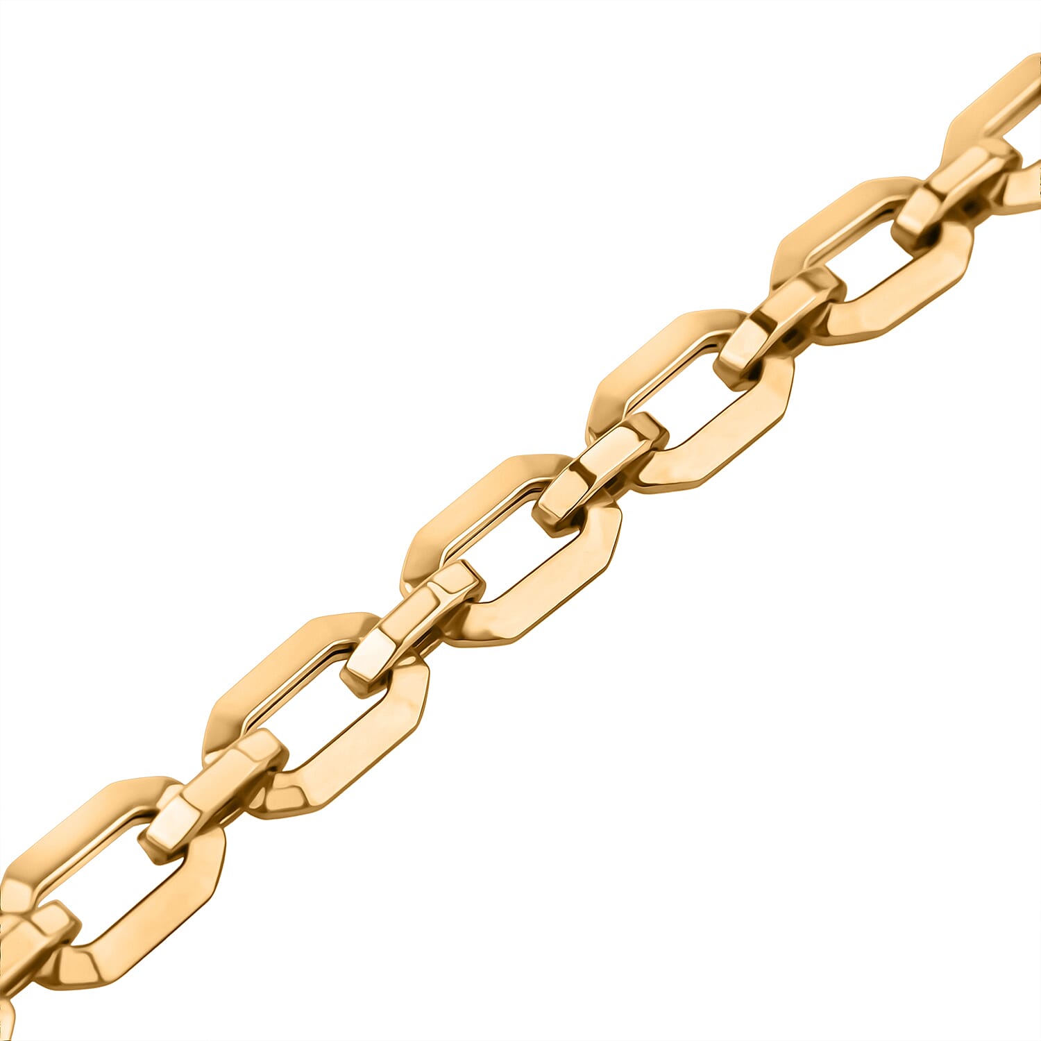 Maestro Collection - 9K Yellow Gold Octagon Necklace (Size - 20) with Lobster Clasp, Gold Wt. 13.00 Gms.