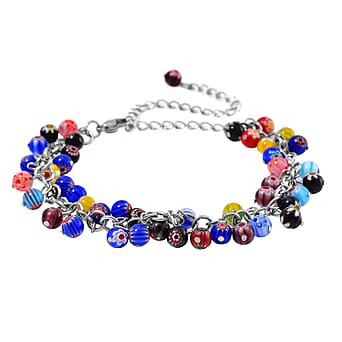 https://tjcuk.sirv.com/Products/79/5/7951849/Multi-Color-Murano-Glass-Bracelet-Pure-White-Stainless-Steel-60-00-ct-_7951849_2.jpg?w=342&h=342