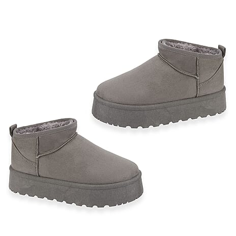 Shoes by Emma Ladies Shoe (Size 8) - Grey