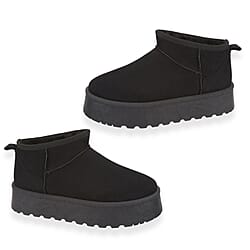 Emma Ladies COLLEEN Low Cut Platform Boots