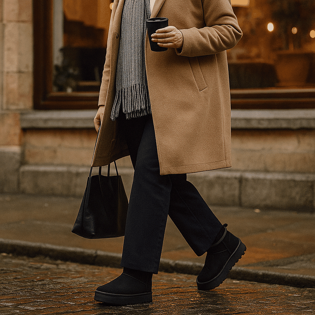 Emma Ladies COLLEEN Low Cut Platform Boots