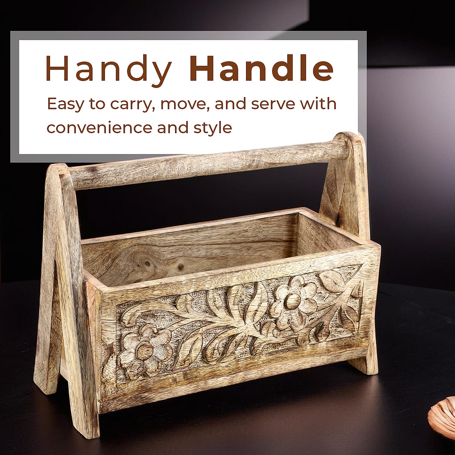 Tray One Size- Natural Brown & Natural Brown Tray One Size- Natural Brown & Natural Brown