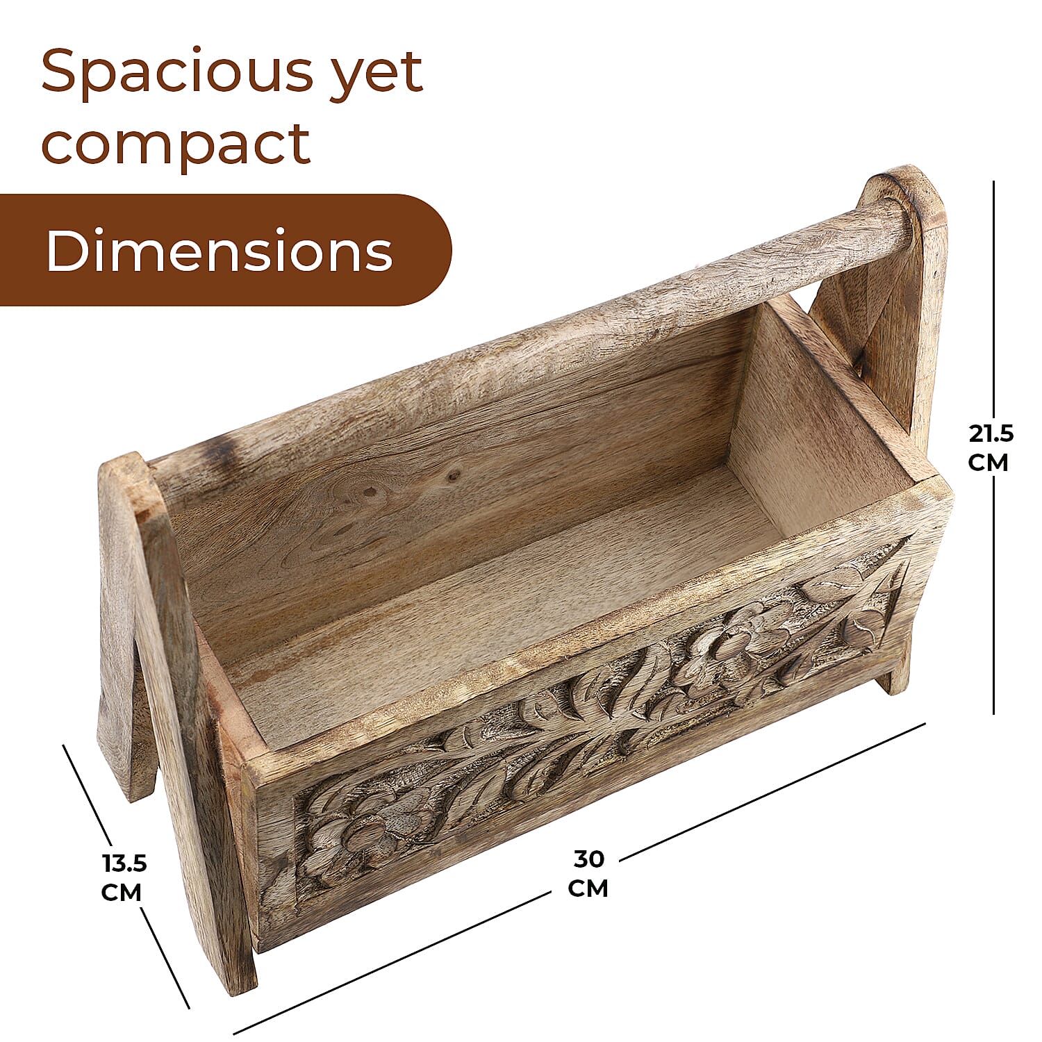 Tray One Size- Natural Brown & Natural Brown Tray One Size- Natural Brown & Natural Brown