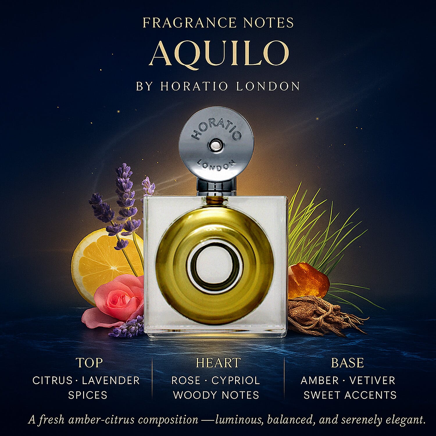 Horatio London Aquilo Unisex EDP - 75ml