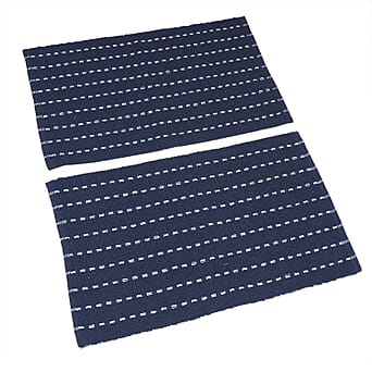 https://tjcuk.sirv.com/Products/79/5/7952508/Set-of-2-Cotton-Rugs-Door-Mat-Size-50x80cm-Navy_7952508.jpg?w=342&h=342