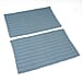 Set of 2 - Cotton Rugs- Door Mat (Size 50x80cm) - Grey