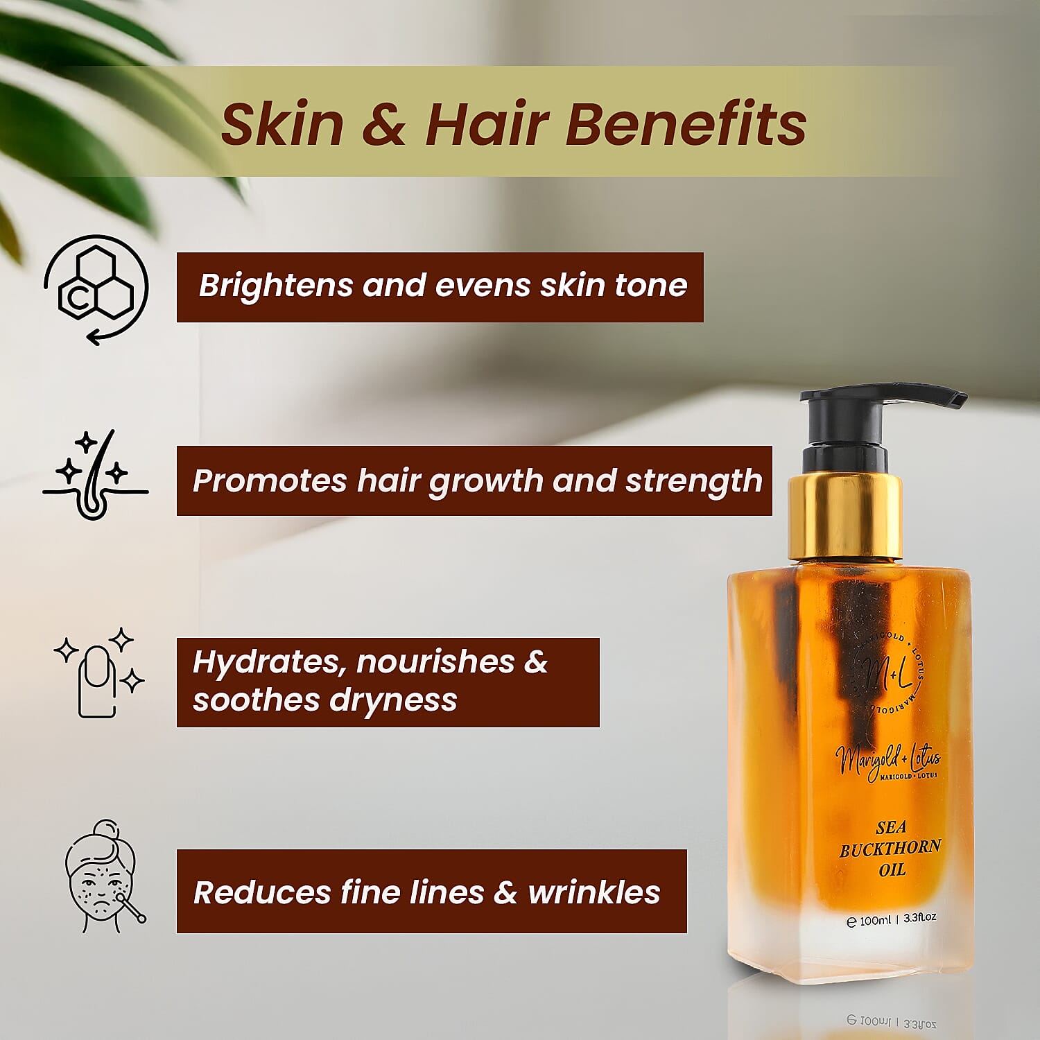 Marigold - Lotus Sea Buckthorn Oil 100 ml