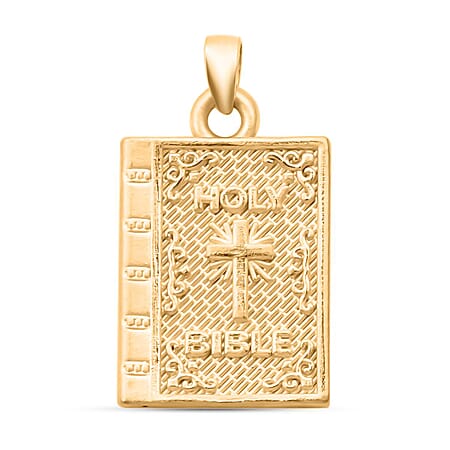 24K (99.99%) Yellow Gold Holy Bible Pendant