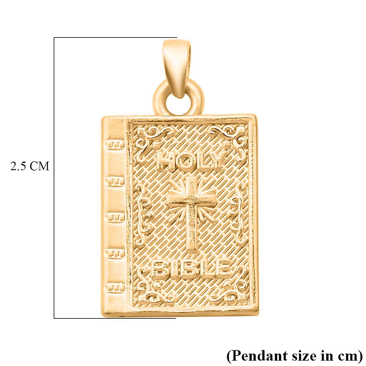 24K (99.99%) Yellow Gold Holy Bible Pendant 24K (99.99%) Yellow Gold Holy Bible Pendant