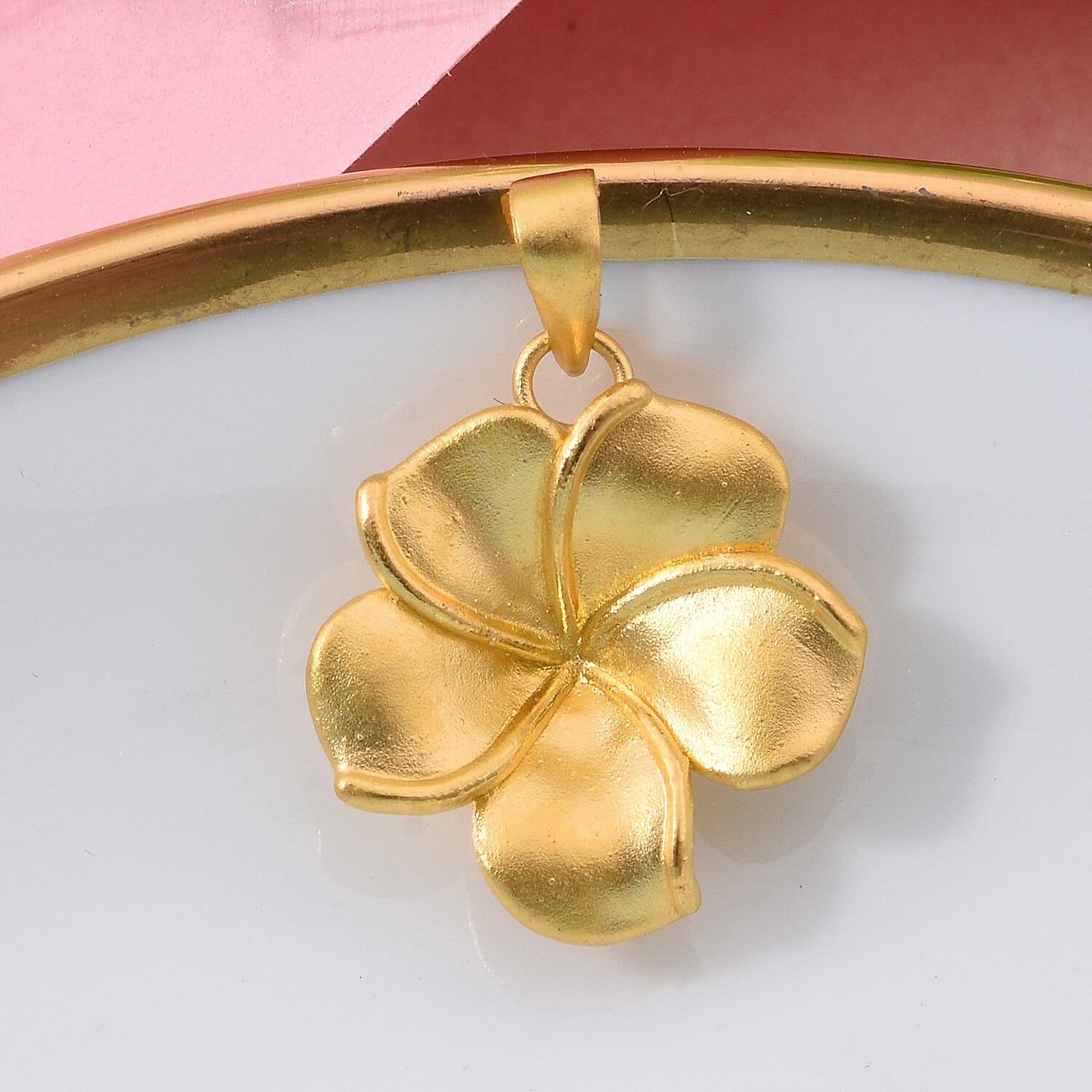 24K Yellow Gold Standard Pendant