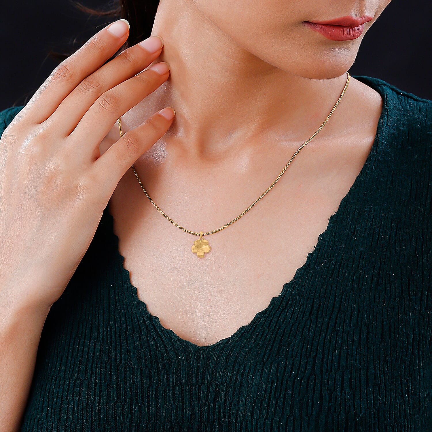 24K Yellow Gold Standard Pendant