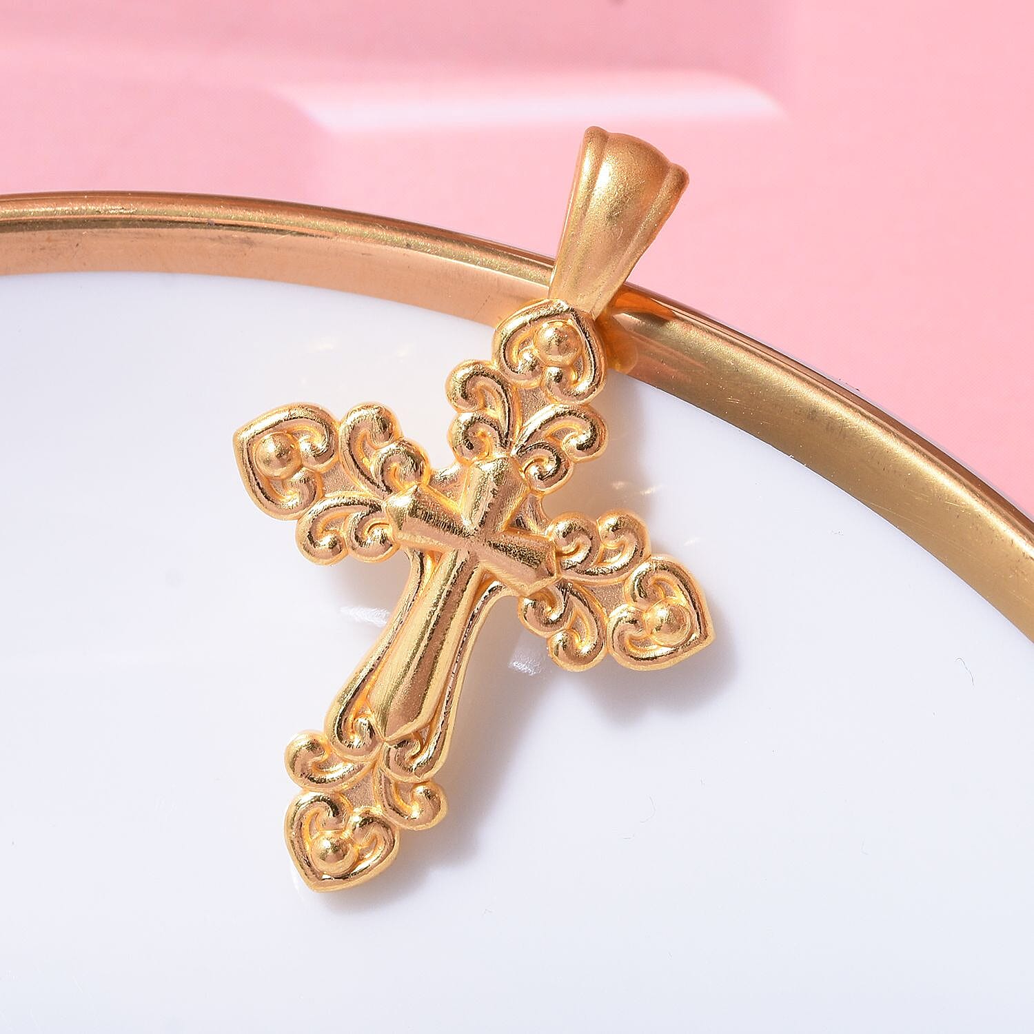 24K Yellow Gold Standard Pendant 1 Gms