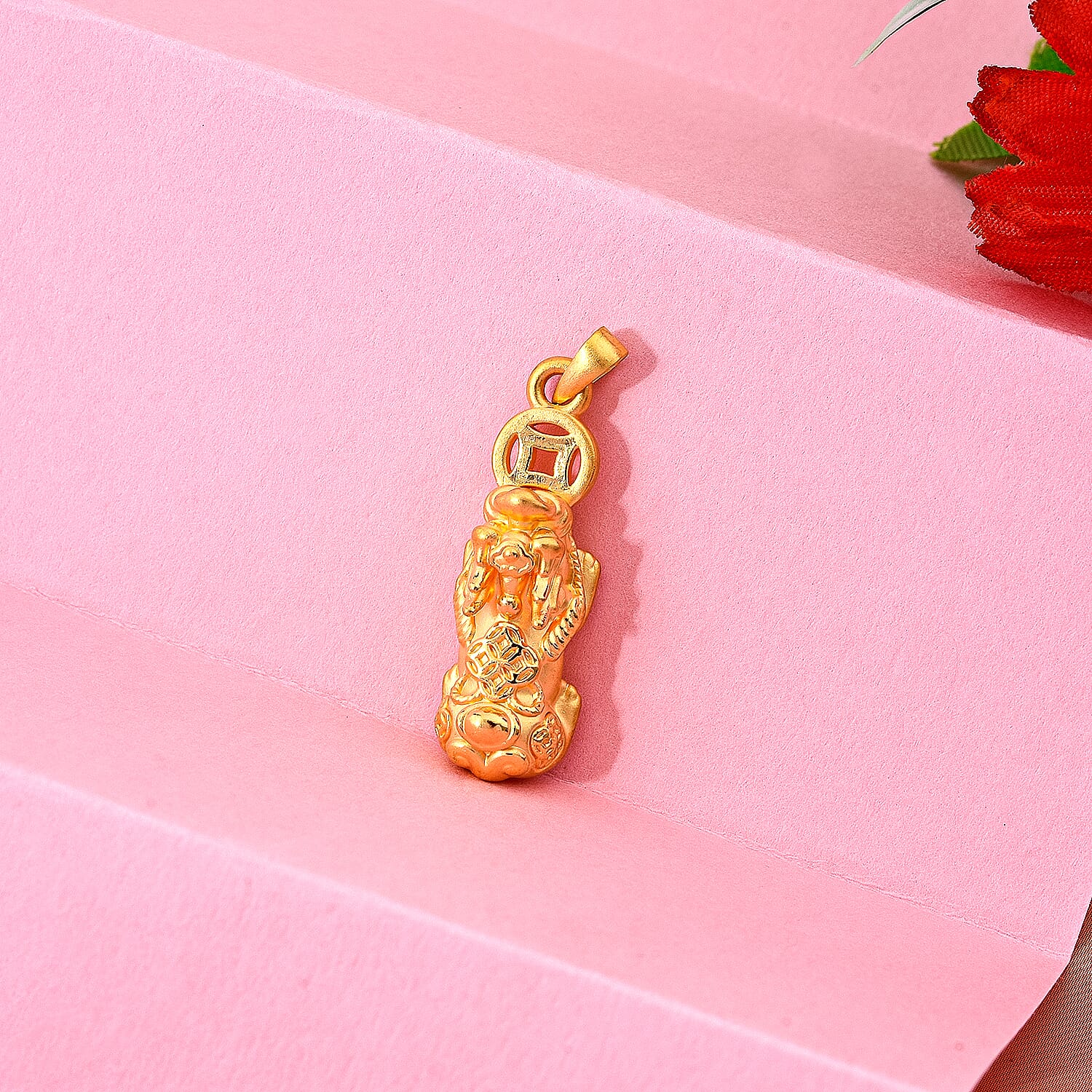 24K Yellow Gold Standard Pendant