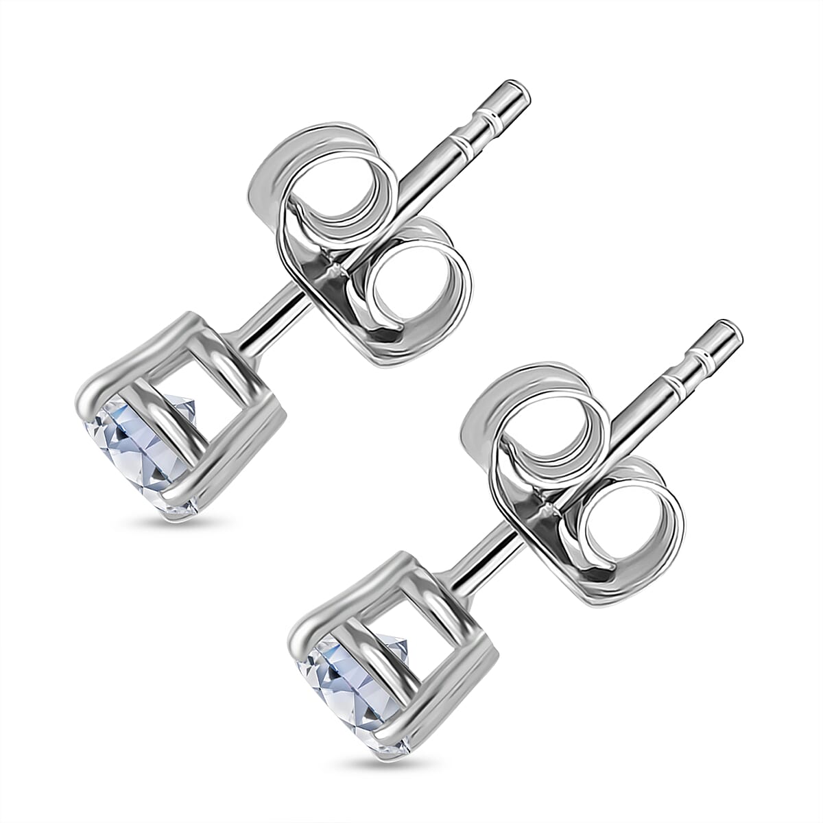 Luxuriant Diamond  9K White Gold Lab Grown Diamond  EF, VS Earring