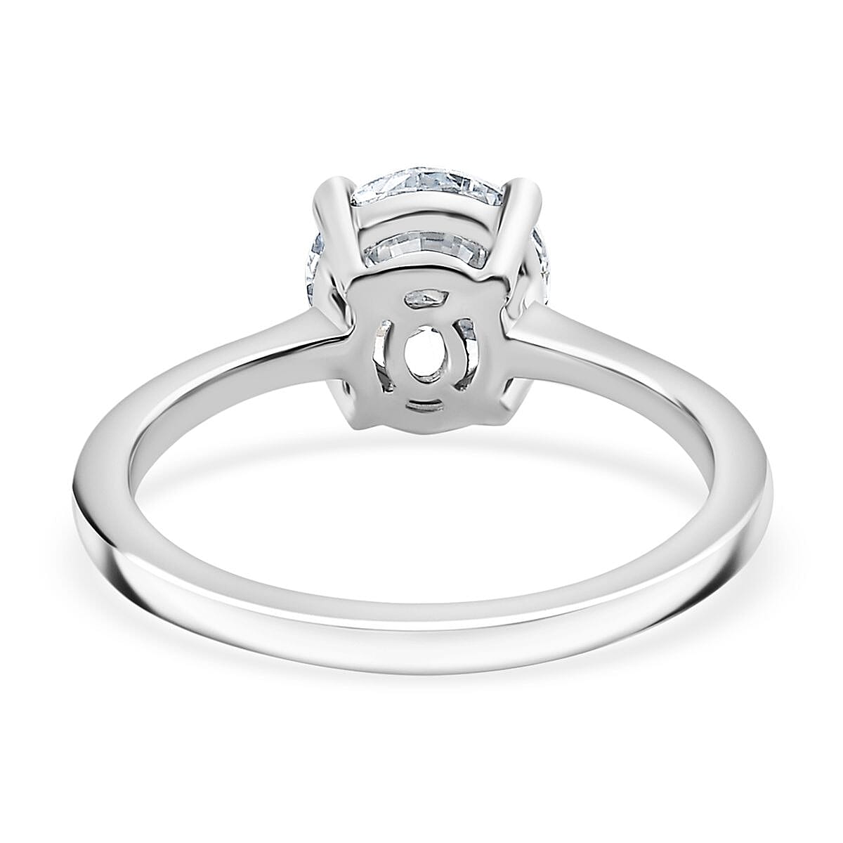 Luxuriant - 18K White Gold SGL Certified (VS-E-F) Lab Grown Diamond Solitaire Ring 1.00 Ct.