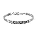 Sterling Silver Bracelet (Size - 7.5) with T - Bar Clasp, Silver Wt. 15.50 Gms.