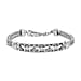 Sterling Silver Bracelet (Size - 7.5) with T - Bar Clasp, Silver Wt. 15.50 Gms.