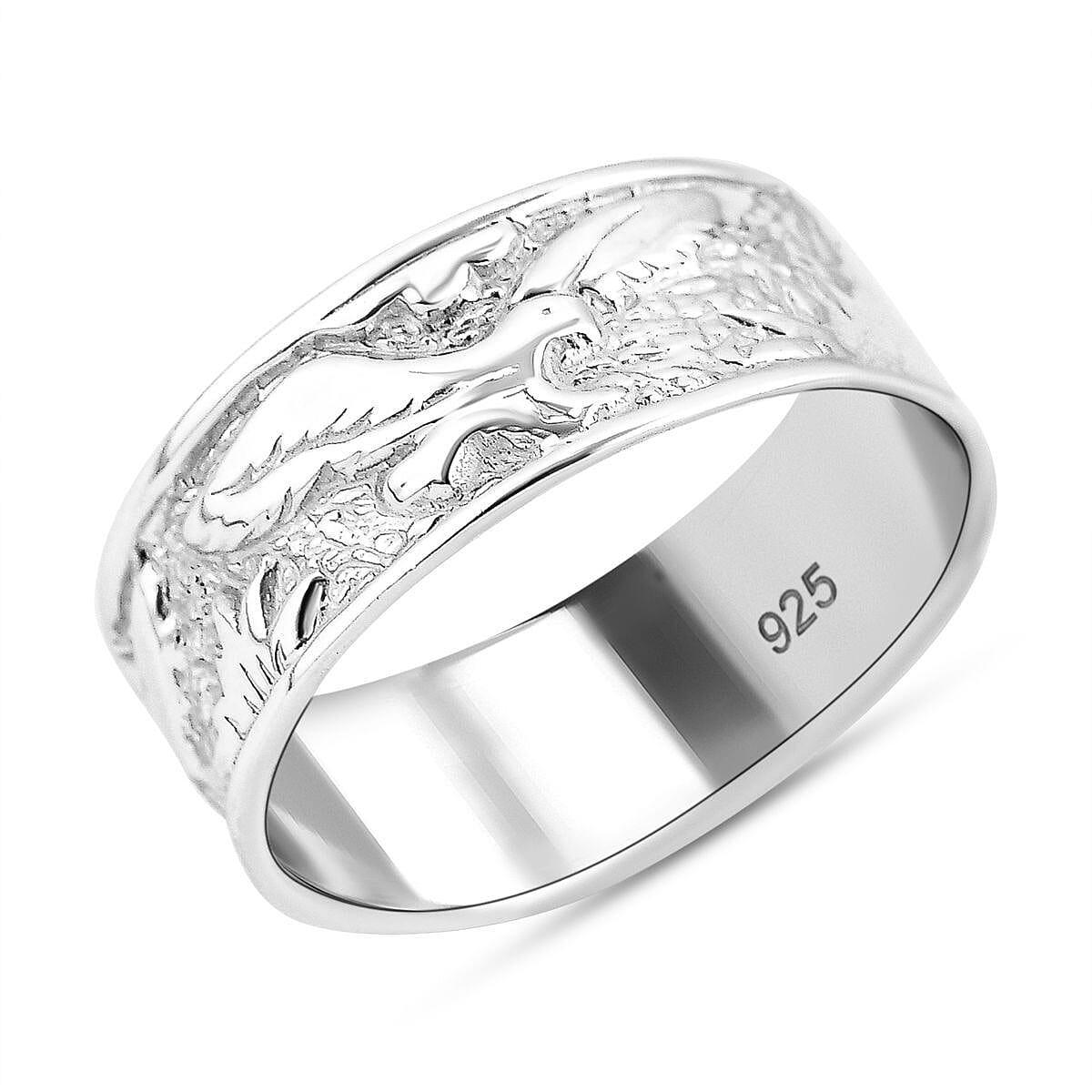 Band Ring in Sterling Silver