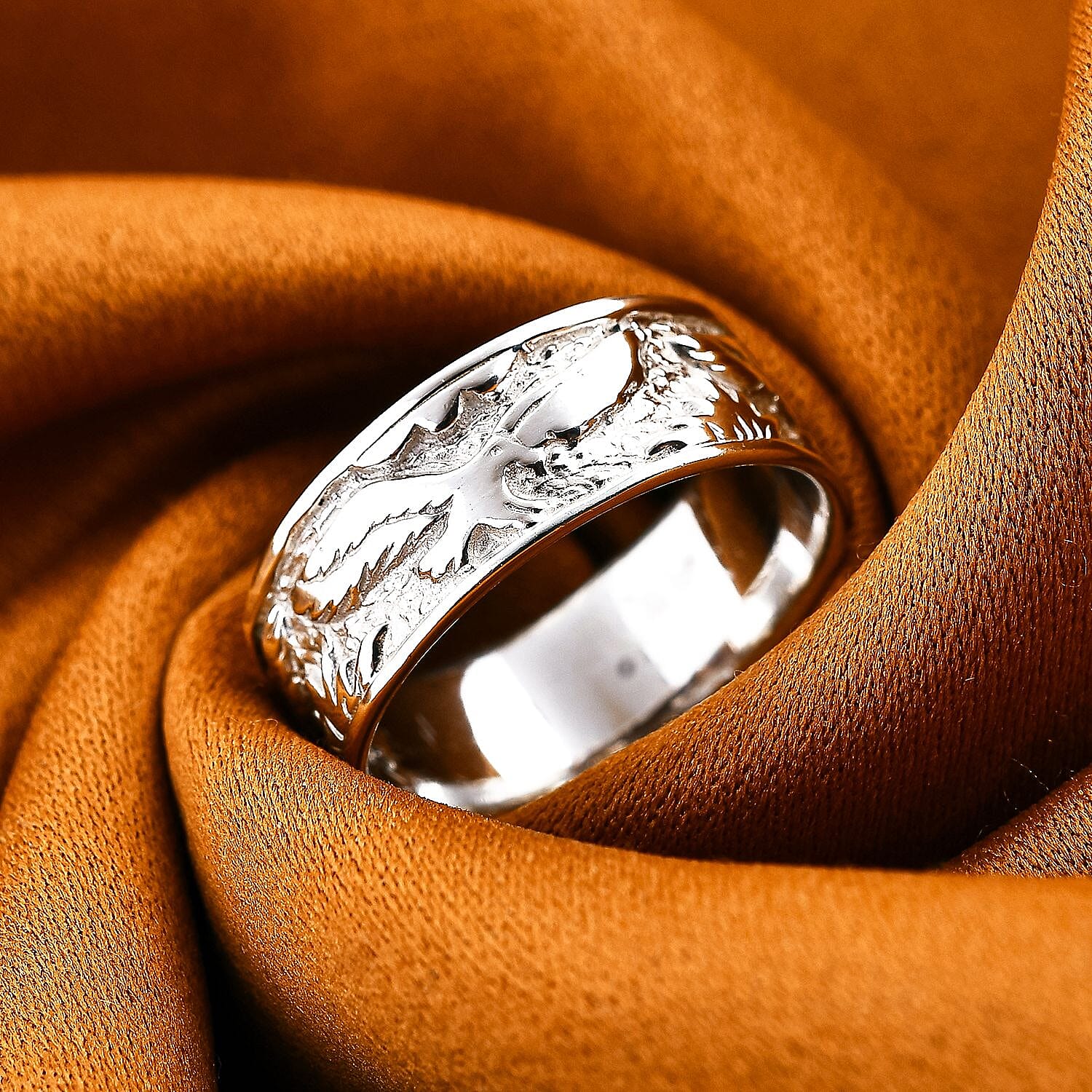 Band Ring in Sterling Silver