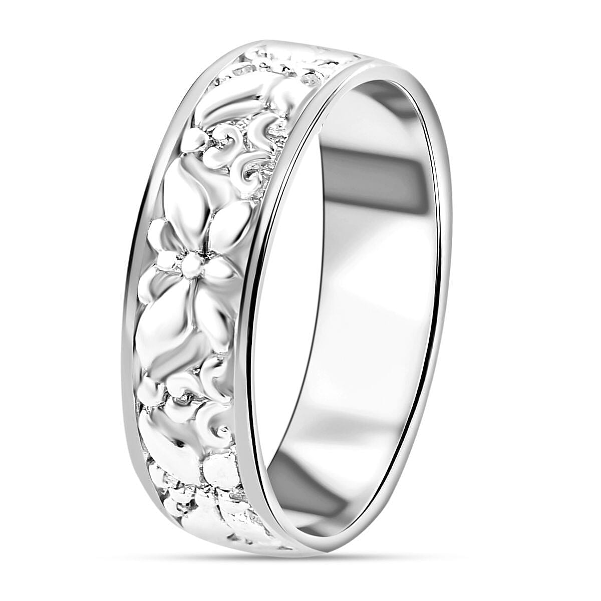 Band Ring in Sterling Silver