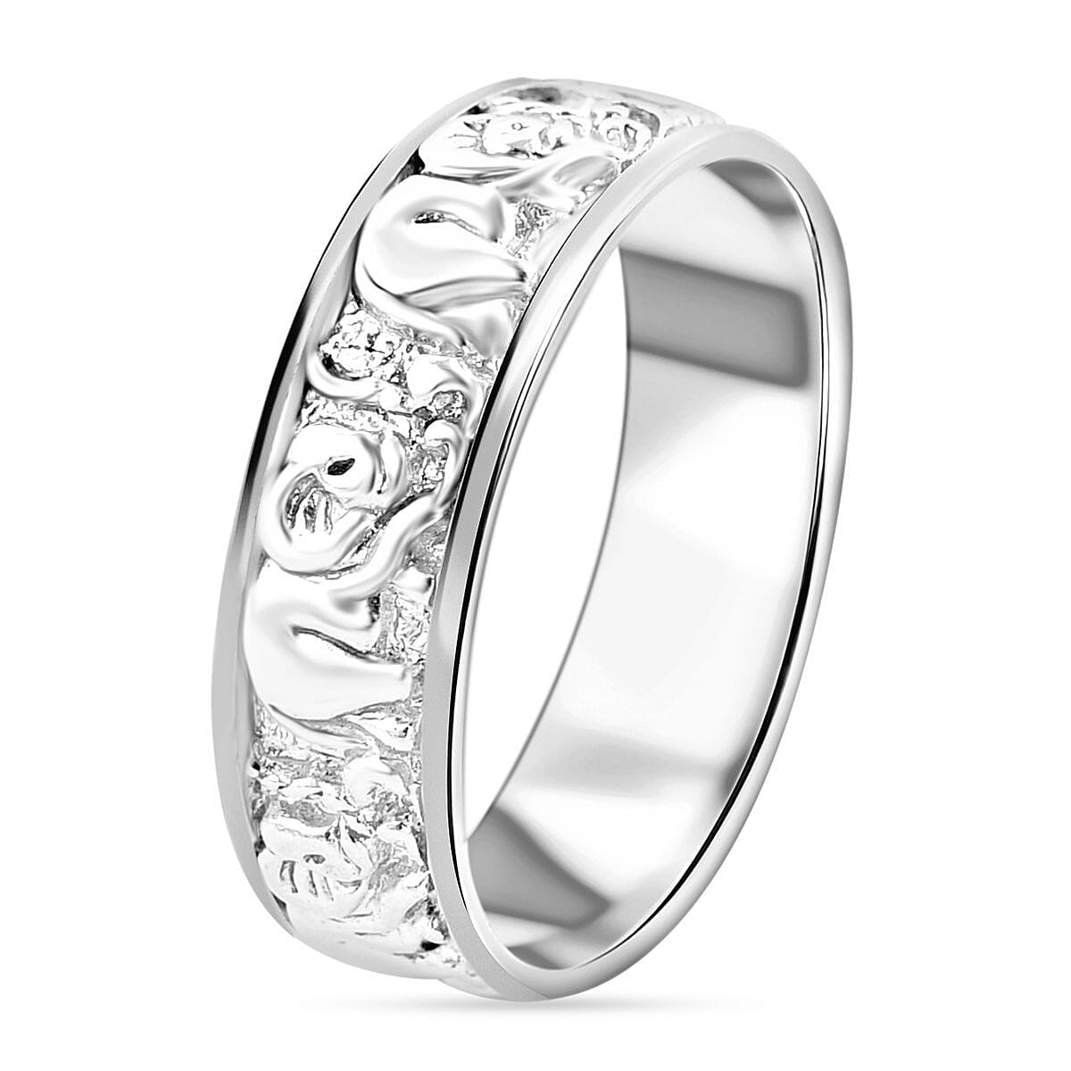 Band Ring in Sterling Silver