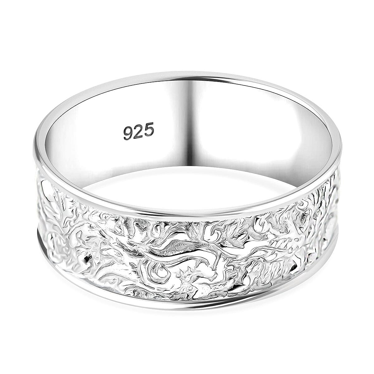 Band Ring in Sterling Silver