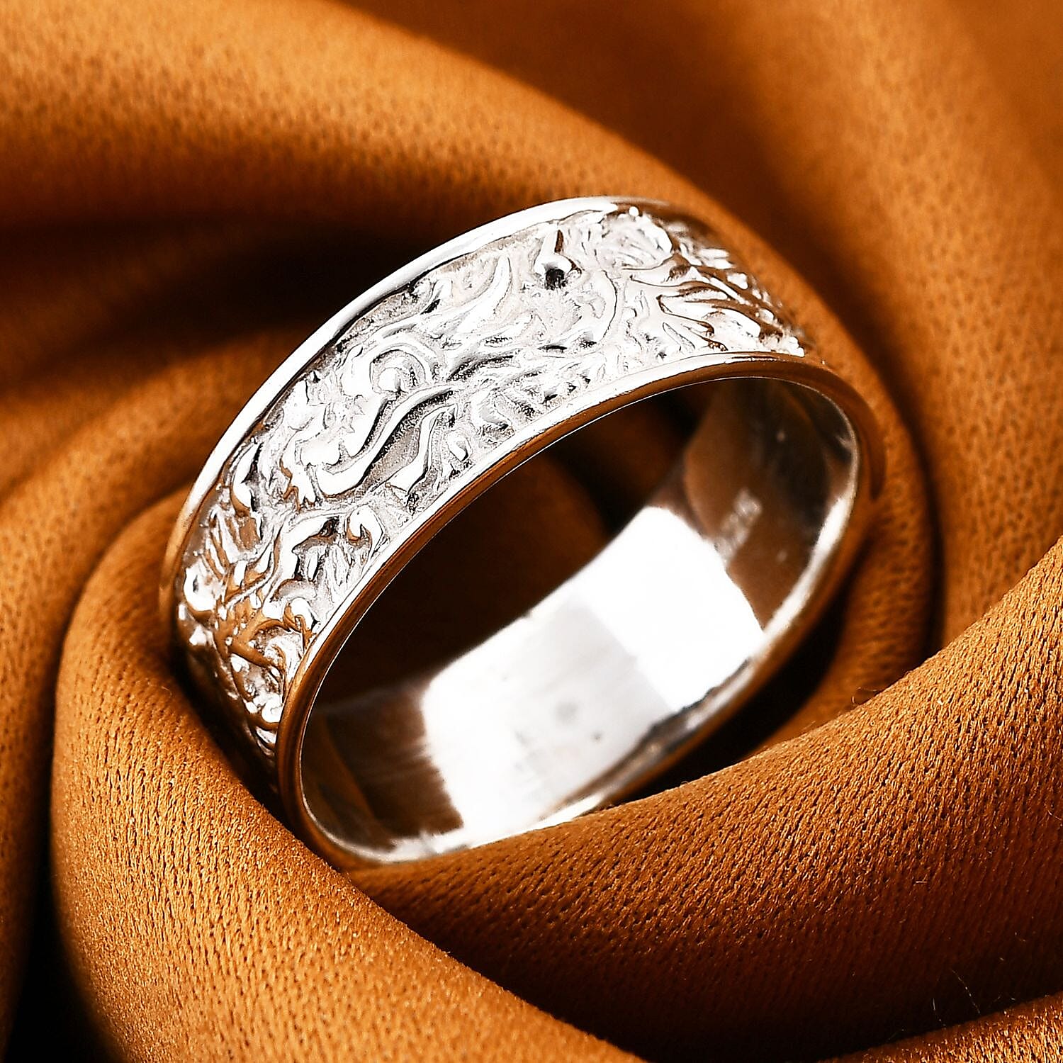 Band Ring in Sterling Silver