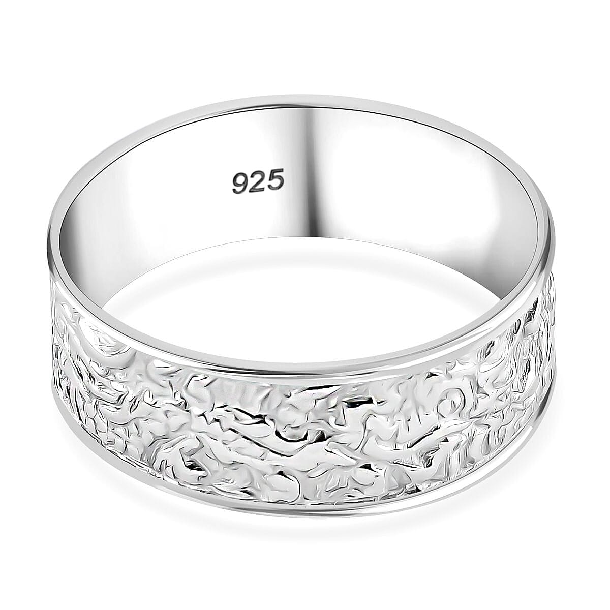 Band Ring in Sterling Silver