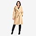 Knitted Belted Womens Coat with Waist Belt