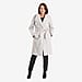 Knitted Belted Womens Coat with Waist Belt