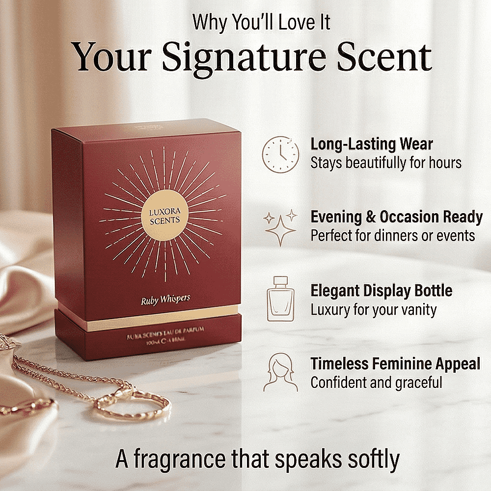 Laurelle Ruby Whispers Eau De Parfum - 100ml