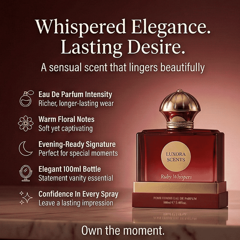 Laurelle Ruby Whispers Eau De Parfum - 100ml