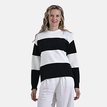 https://tjcuk.sirv.com/Products/79/5/7957312/La-Marey-Striped-Jumper-Size-65x1-cm-Black-White-Black_7957312.jpg?w=342&h=342