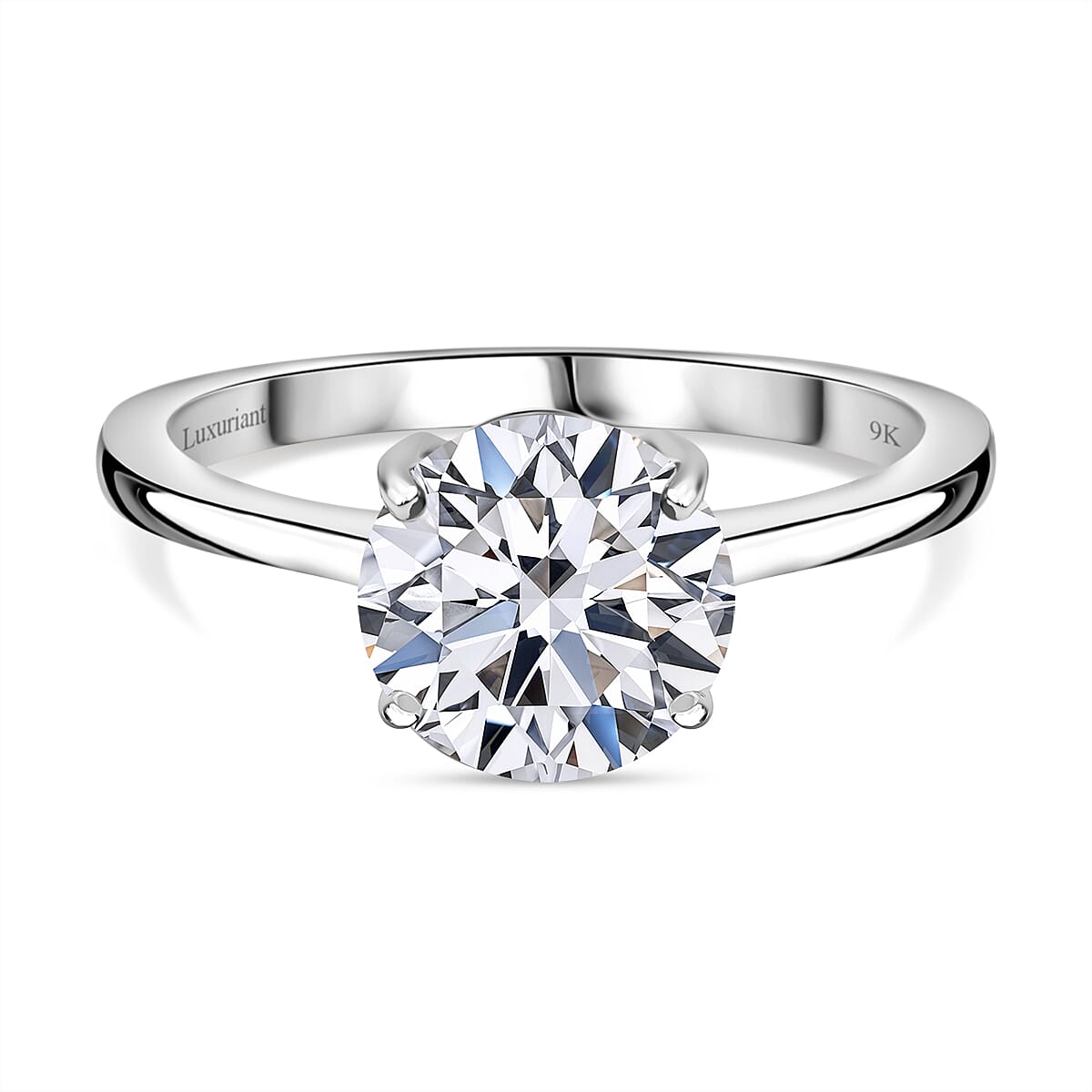LUXURIANT 1.5 Ct. Lab Grown Diamond Solitaire Ring in 950 Platinum, SGL Certified