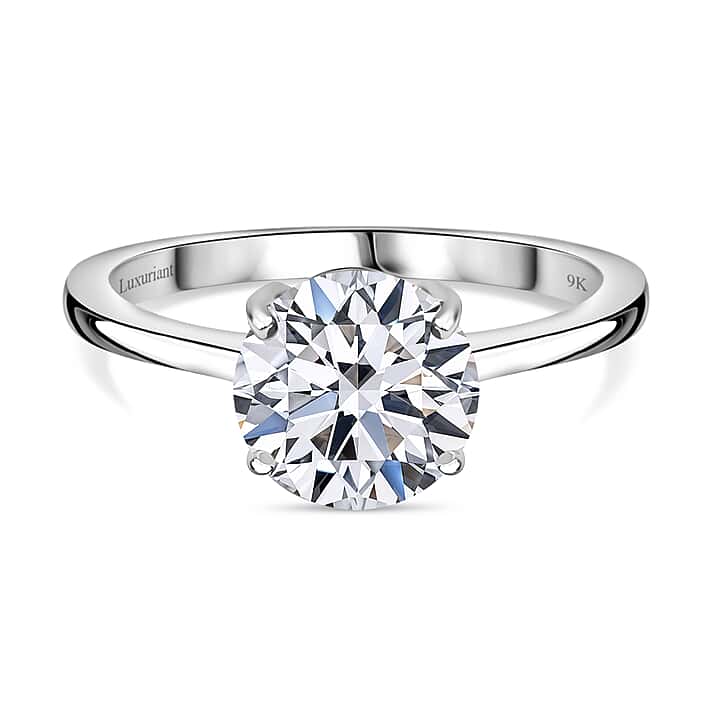 LUXURIANT 1.5 Ct. Lab Grown Diamond Solitaire Ring in 950 Platinum, SGL Certified