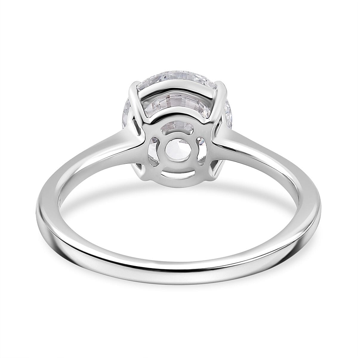 Luxuriant - 9K White Gold IGI Certified Lab Grown Diamond (VS-E-F) Solitaire Ring 1.59 Ct.