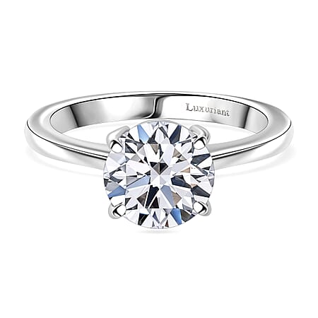 Luxuriant Diamond-2 Ct. Lab Grown Diamond Solitaire Ring in 950 Platinum, SGL Certified