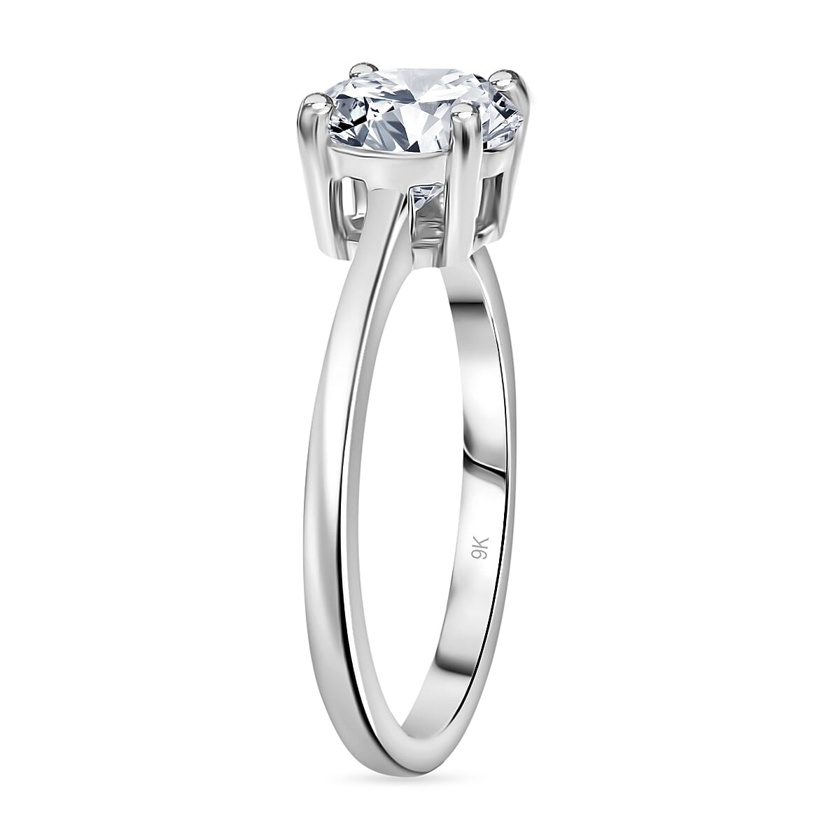 Luxuriant Diamond - 9K Gold SGL Certified (VS-G-H) Lab Grown Diamond Ring