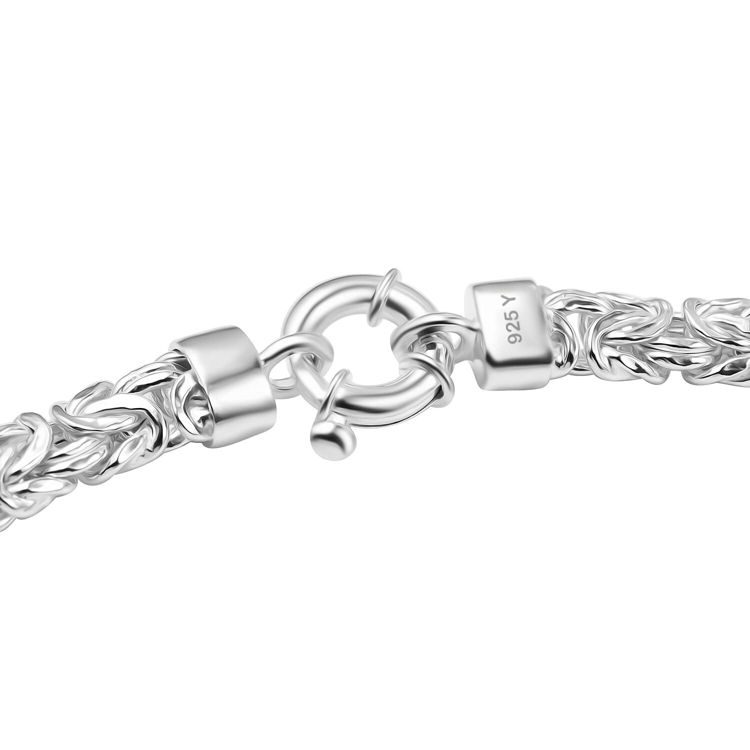 Biggest Closeout Deal- Sterling Silver Handmade Byzantine Necklace (Size - 20) 33 gram