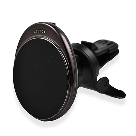 Magnetic Wireless Car Charger - Black